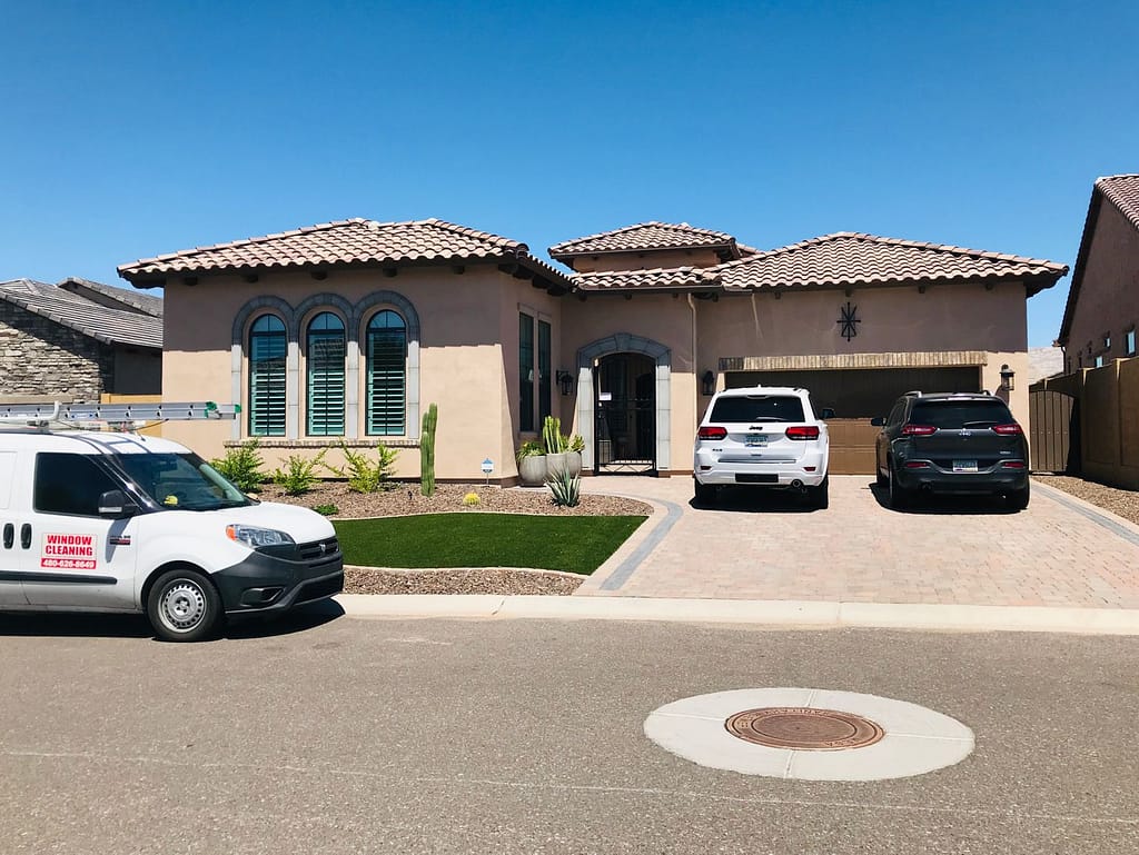 residential window cleaning in Mesa, Az