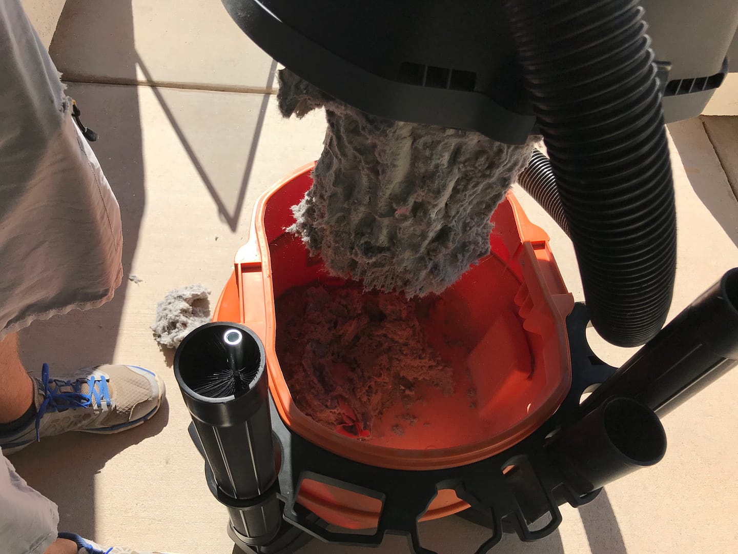 Dryer vent lint removal Dryer vent lint removal